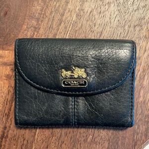Coach black card holder